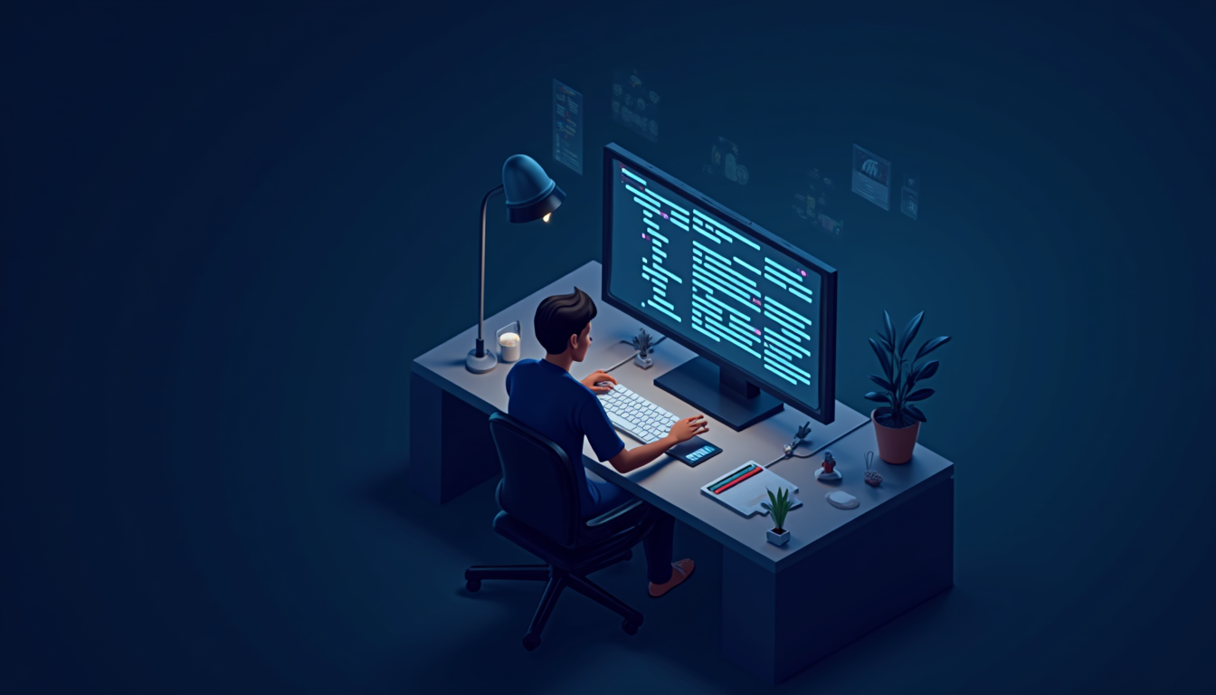 O echipă de experți în creare site web în București lucrează la un proiect digital modern și eficient.